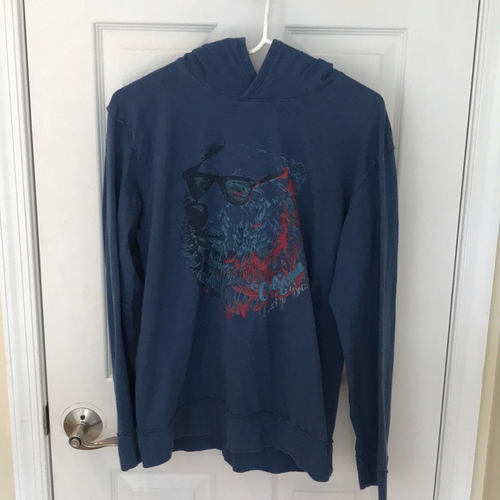 LUCKY brand hoodie/long sleeve hybrid